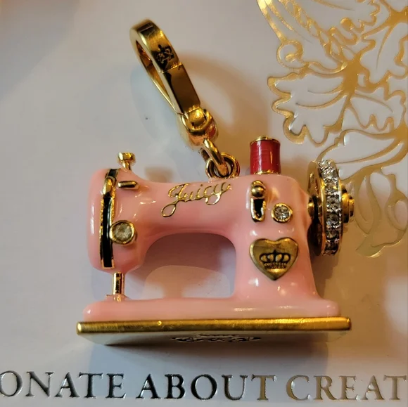 Juicy Couture | Jewelry | Juicy Guitar Sewing Machine Charm